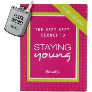Secret to Staying Young (Flask hidden inside) 7 oz